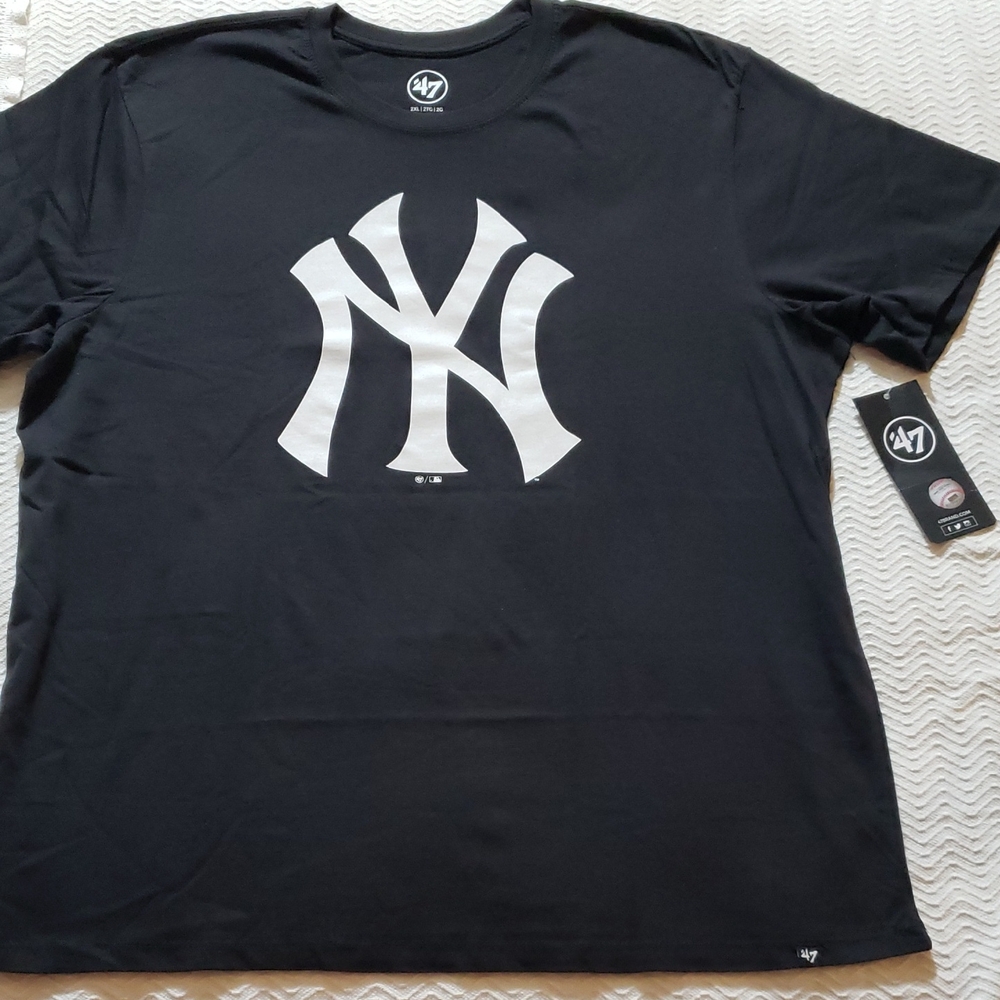 💥NWT💥 47 Brand Black Yankee Tee with White Emblem